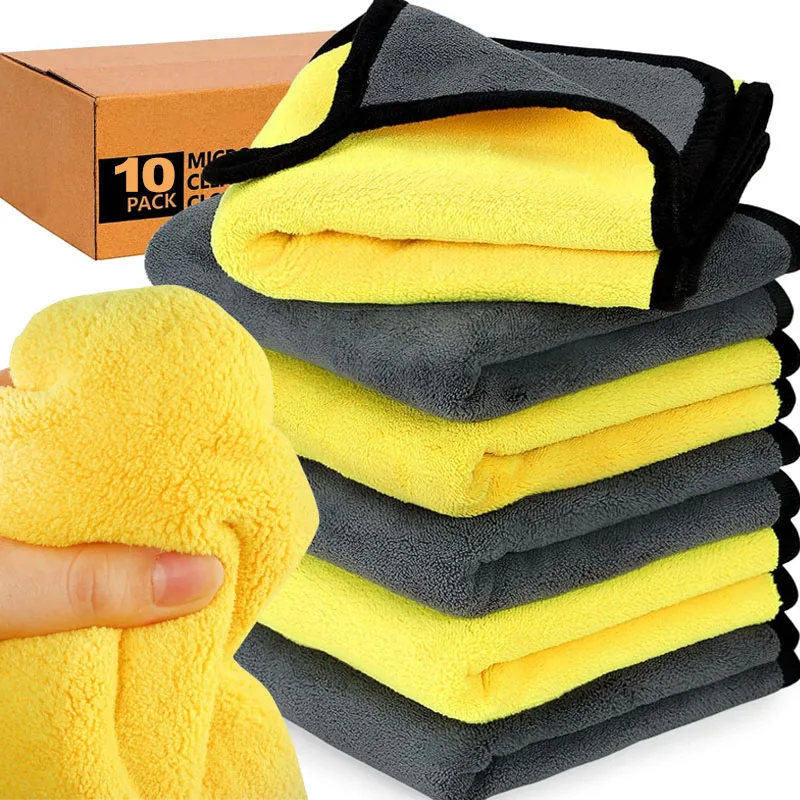 Microfiber Car Drying Towel Super Absorbent - الجملة مناشف تنظيف السيارات رشاقته ستوكات