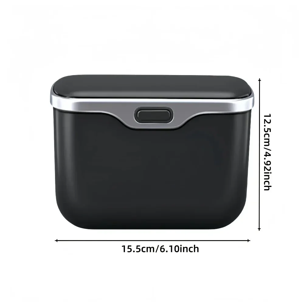 صندوق قمامة للسيارة، محمول، مت - مراجعة Waterproof Car Trash Can With Lid وسعره