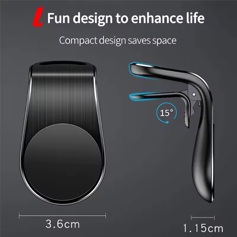 حامل هاتف مغناطيسي للسيارة، حا - مراجعة Magnetic Phone Holder For Car Vent وسعره