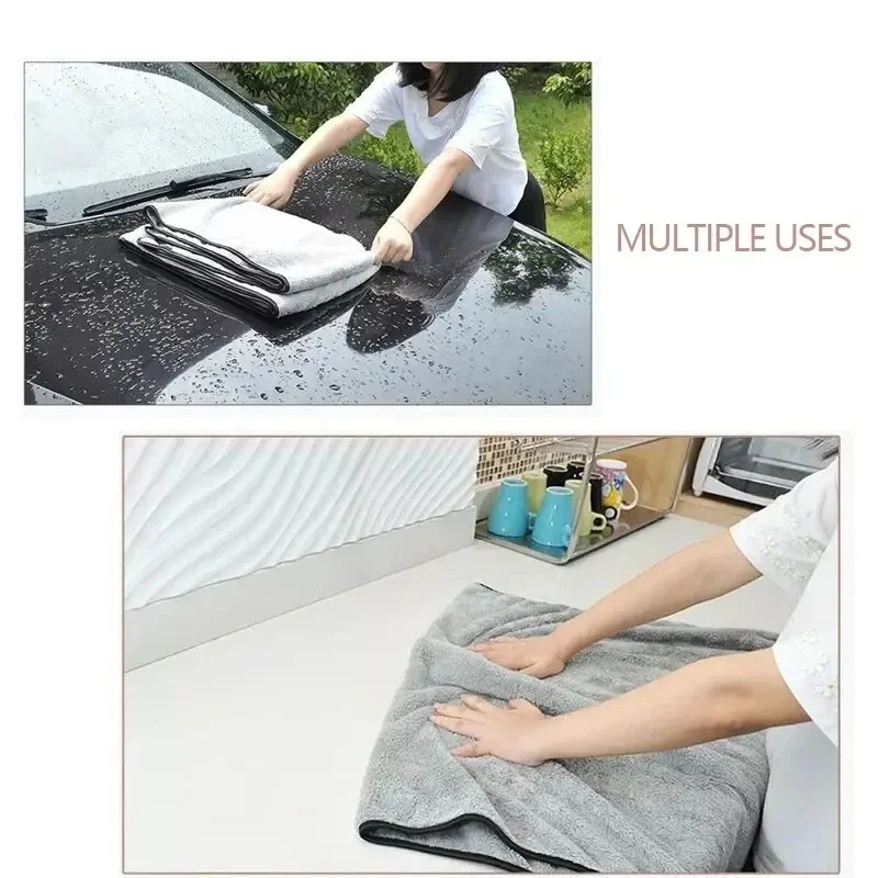 منشفة غسيل السيارات من الألياف - مراجعة Microfiber Car Drying Towel Super Absorbent وسعره