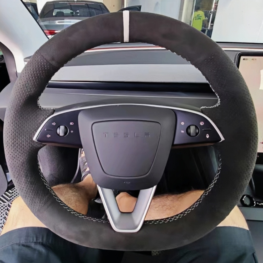 مخصص عجلة توجيه سيارة غطاء الم - مراجعة Car Steering Wheel Cover Anti Slip Breathable وسعره