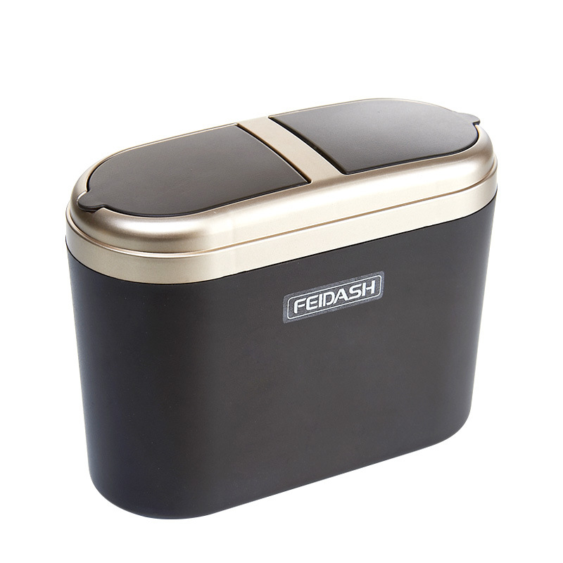صندوق تخزين السيارة البلاستيكي - مراجعة Waterproof Car Trash Can With Lid وسعره