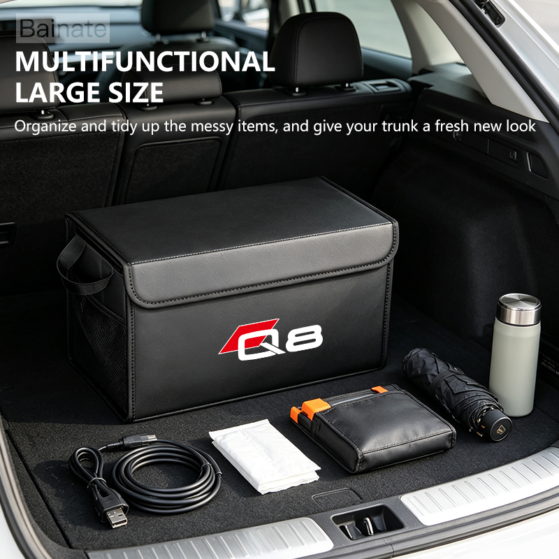 صندوق تخزين لصندوق السيارة لأو - مراجعة Car Trunk Organizer Foldable Storage Box وسعره