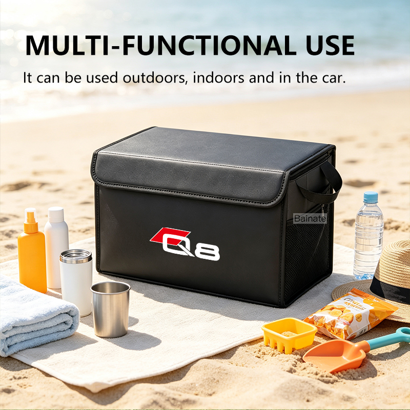 صندوق تخزين لصندوق السيارة لأو - مراجعة Car Trunk Organizer Foldable Storage Box وسعره