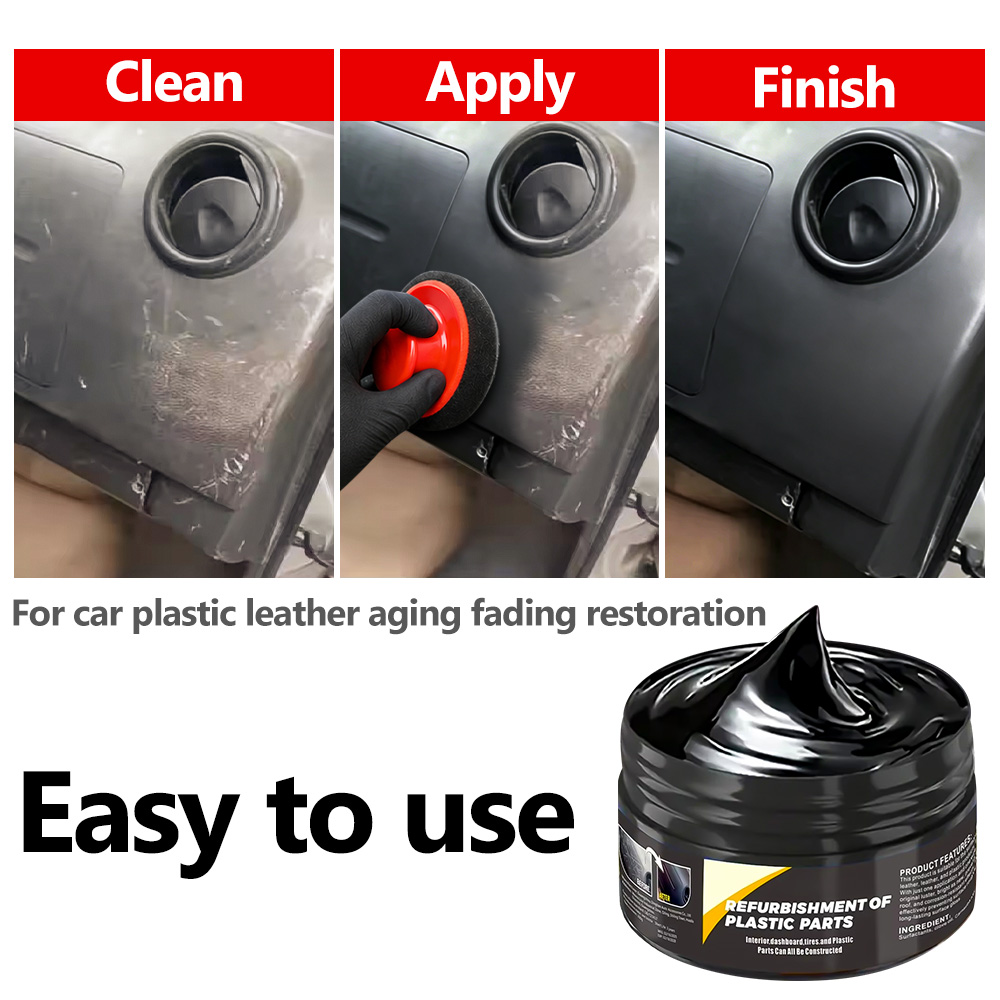 B1257 سيارة الداخلية البلاستيك - مراجعة Car Scratch Repair Polishing Wax Paste وسعره